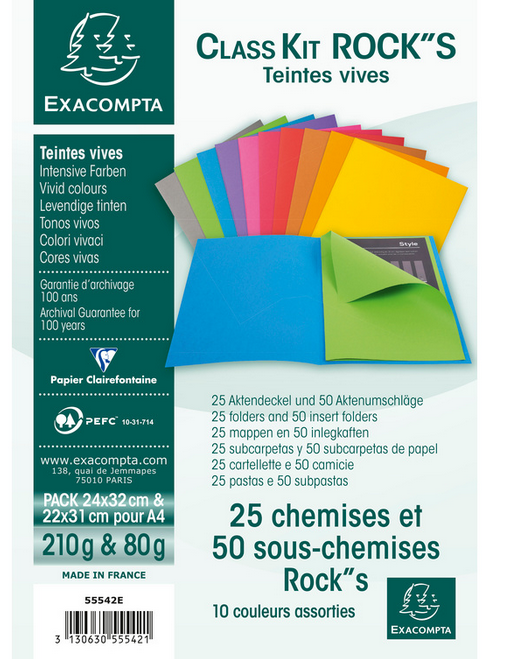 CLASS KIT BAHIA VIF 25 CHEM+50 SS CHEMISES ASS