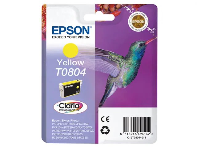 T0804 - EPSON - Standard photo RX265 - cartouche Jaune