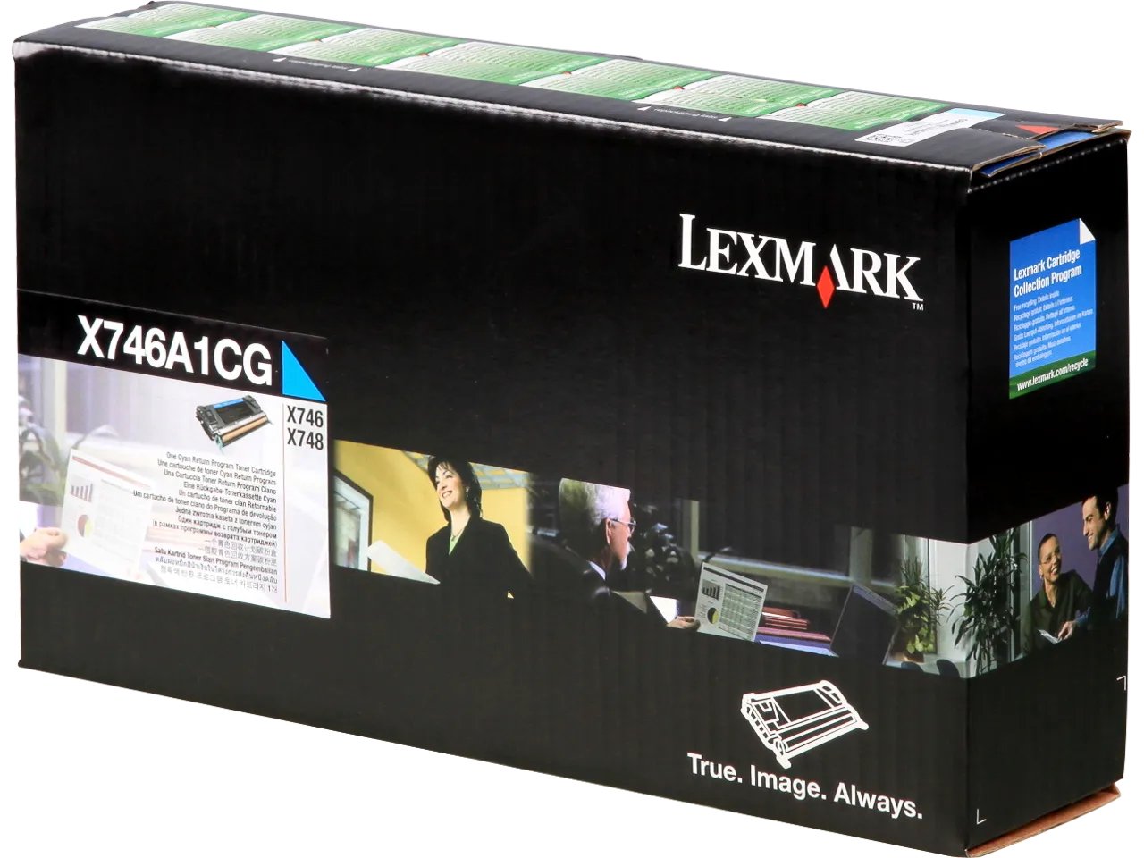 X746A1CG LEXMARK X746 Toner cyan
