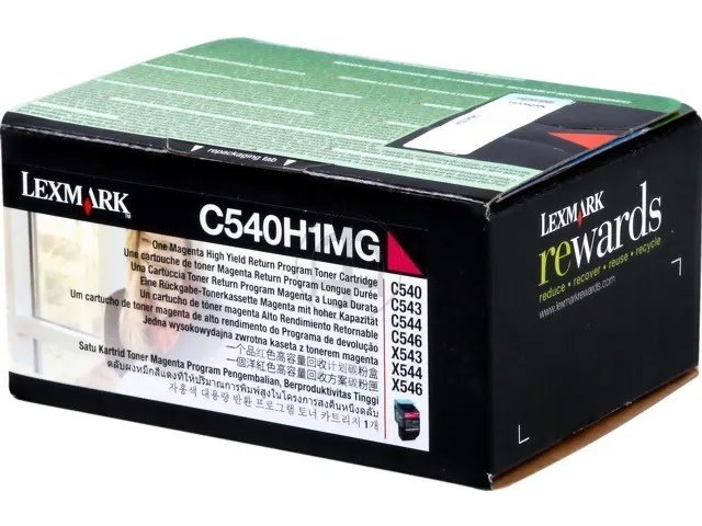C540H1MG LEXMARK C540 Toner magenta Grande Capacité