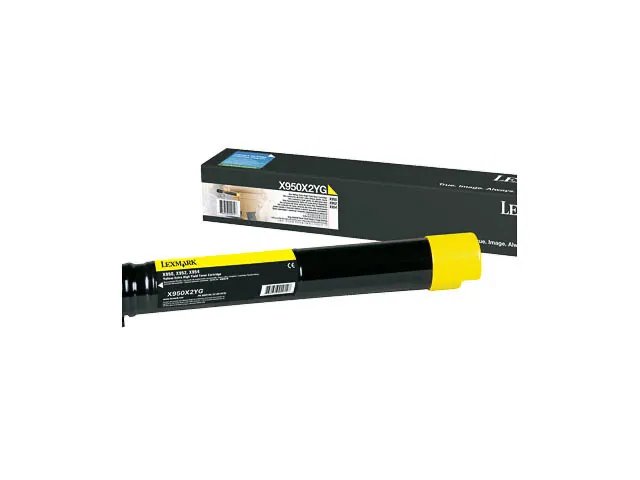 X950X2YG LEXMARK X950 Toner Jaune