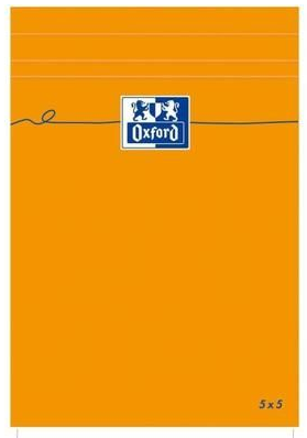 BLOC NOTE OXFORD 110X170 160P 5X5