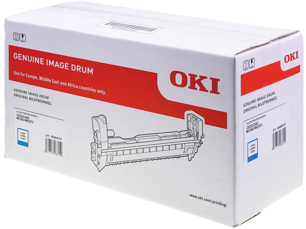 46484107 OKI C532 Tambour (OPC) cyan