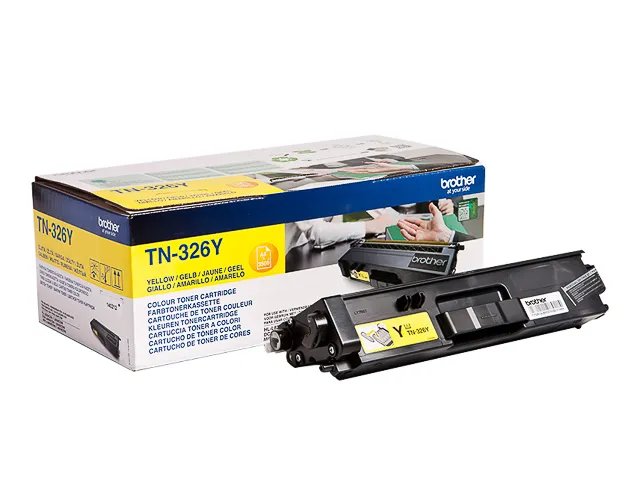Toner Jaune BROTHER TN326Y Grande Capacité