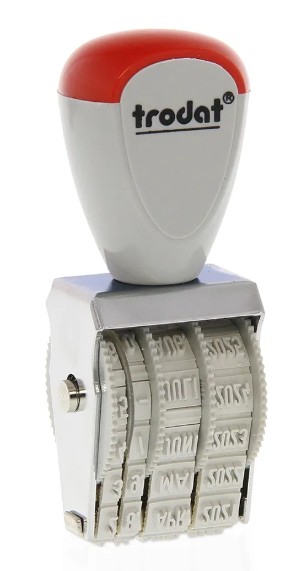 TAMPON TRODAT DATEUR MANUEL STANDARD 3MM