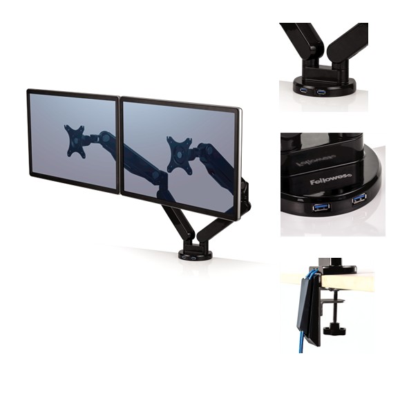 BRAS DOUBLE ECRAN DOUBLE PLATINIUM SERIES