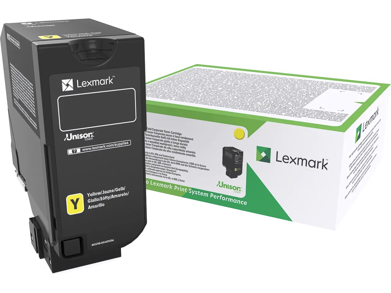 74C2SYE LEXMARK CS720 Toners Jaune