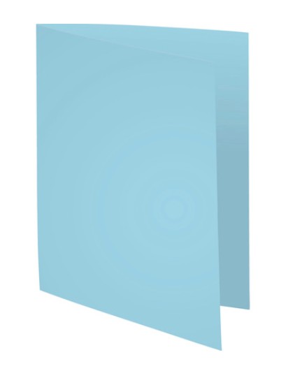 PAQUET DE 100 CHEMISES FOREVER 170 100% RECYCLE - 24X32CM - BLEU CLAIR