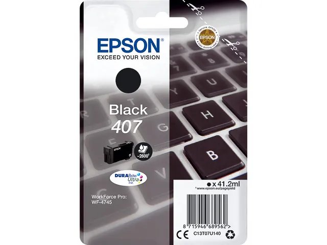 C13T07U140 EPSON WF4745DTWF - cartouche noire