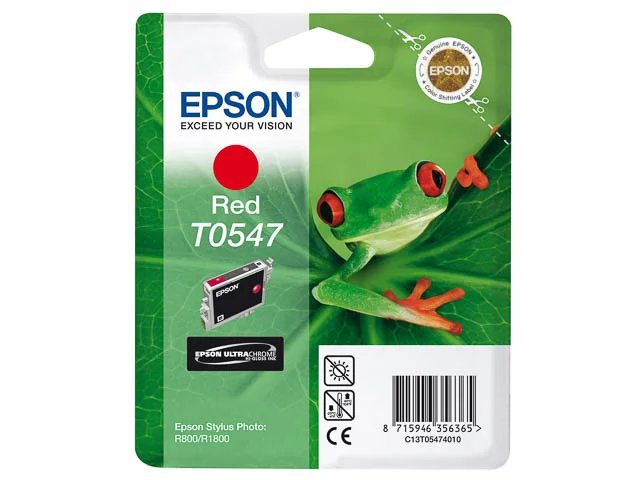 C13T05474010 EPSON - Standard photo R800 - cartouche rouge