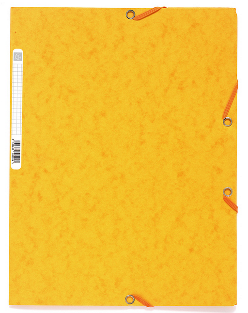 CHEMISE 3 RABATS+ELASTIQUE JAUNE