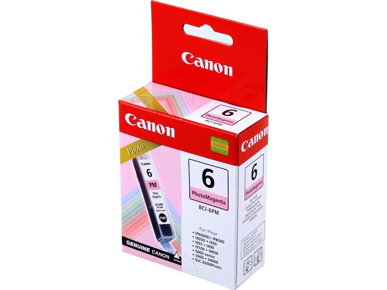 BCI6PM CANON BJC8200 photo  - cartouche magenta