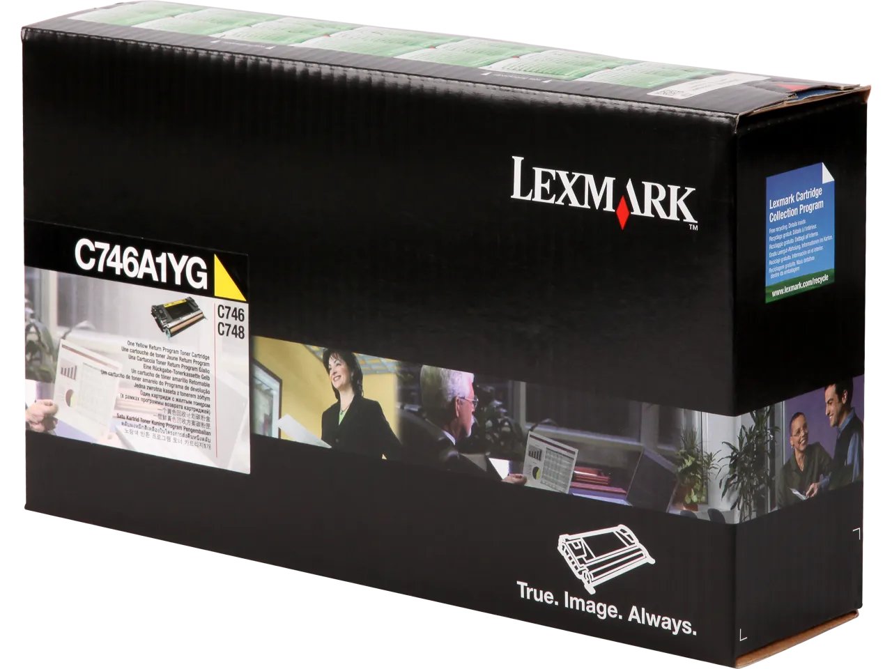 C746A1YG LEXMARK C746 Toner Jaune - Standard