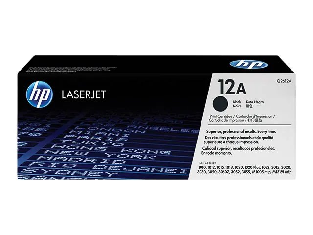 cartouche noire HP Q2612A 
