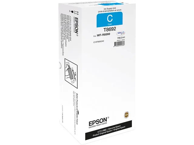 C13T869240 EPSON WFR8590DTWF - cartouche  cyan