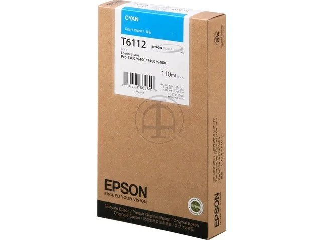 C13T611200 EPSON - Standard PRO7400 - cartouche  cyan