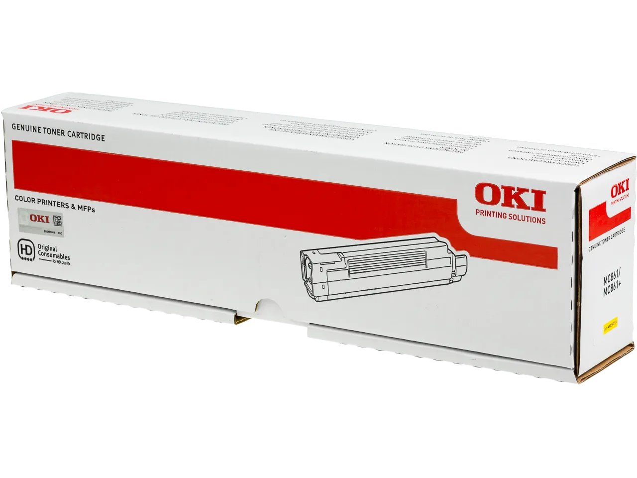44059253 OKI MC861 Toner Jaune