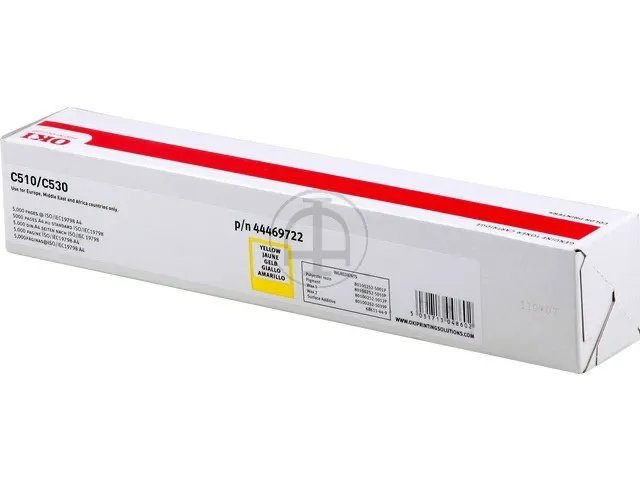 44469722 OKI C510 Toner Jaune