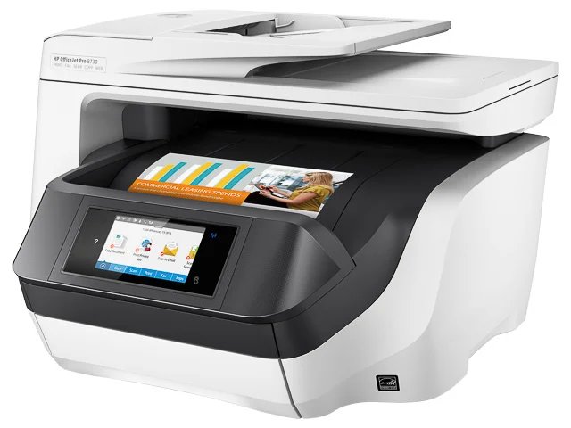 HP OfficeJet  PRO 8730  - 4 en 1  Imprimantes Jet d'encre
