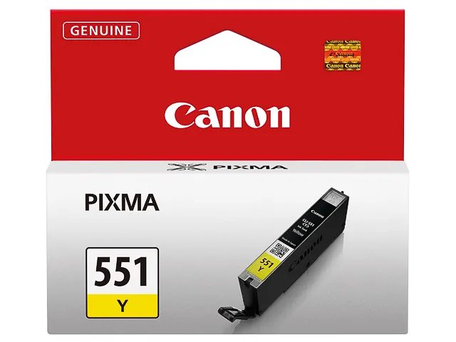 CANON Cartouche encre CLI551 Jaune 7ml