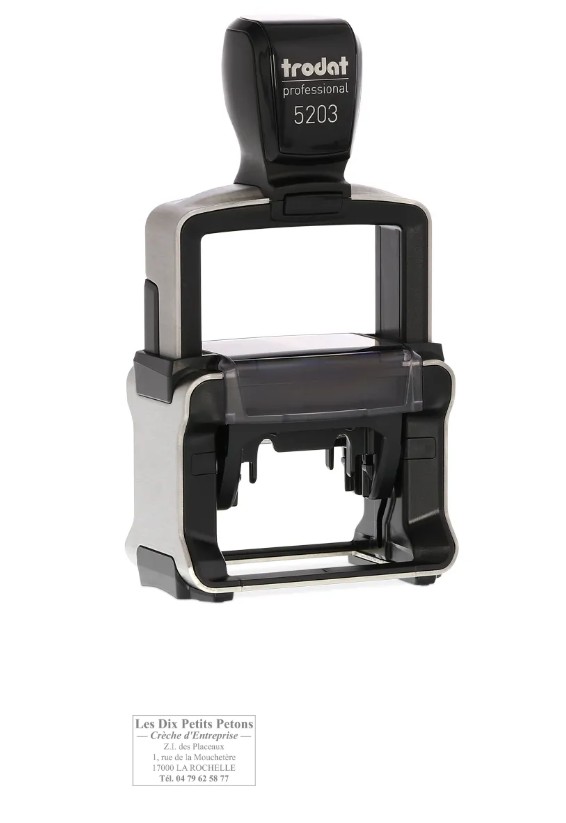  TAMPON TRODAT PROFESSIONAL LINE - MECANISME METAL- 5203