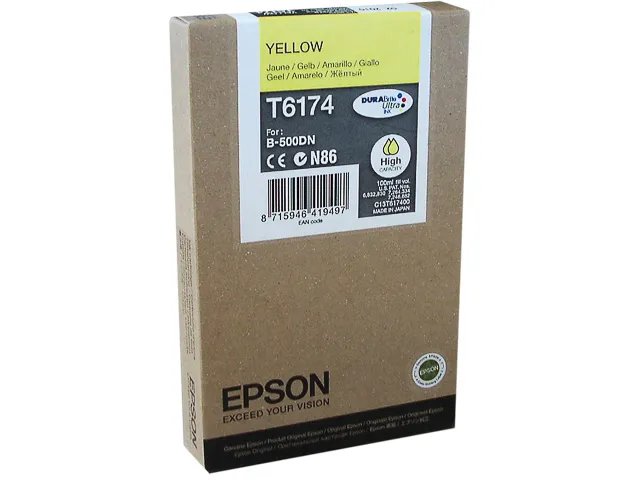 C13T617400 EPSON B500DN - cartouche Jaune Grande Capacité