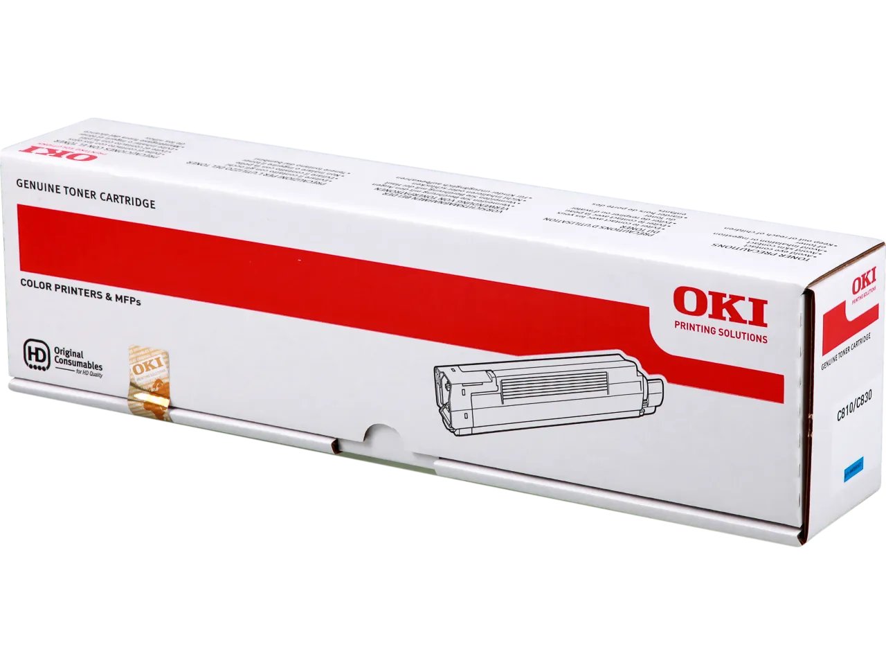 44059107 OKI C800 Toner cyan