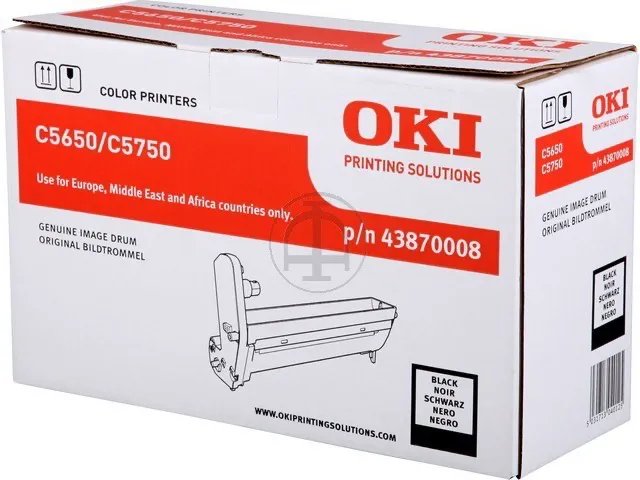 43870008 OKI C5650 Tambour (OPC) Noir