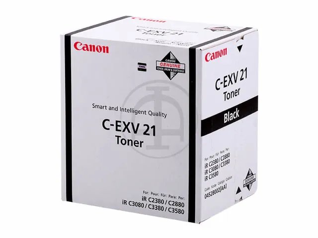 ORIGINAL Canon 0452B002 / C-EXV 21 - Toner noir