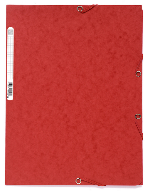 CHEMISE 3 RABATS+ELASTIQUE ROUGE