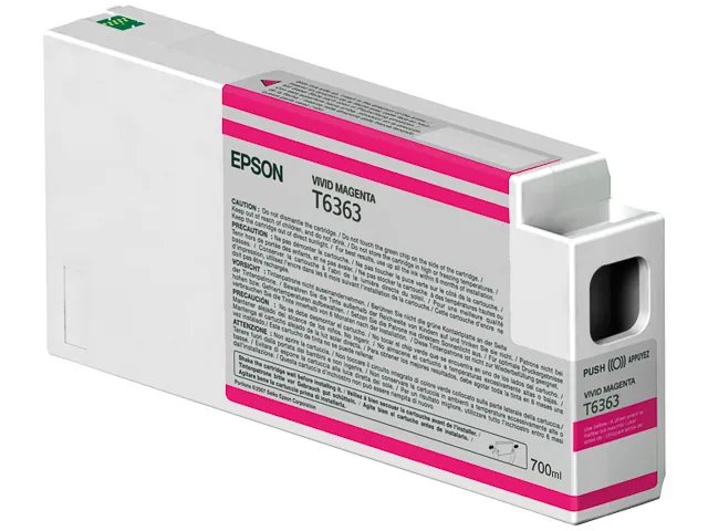T6363 - EPSON Cartouche Encre Pigment Vivid Magenta 700ml