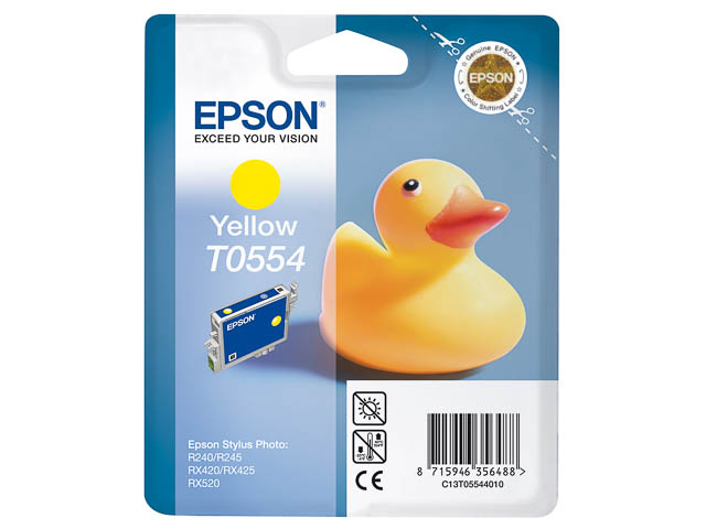 T0554 - EPSON - Standard photo RX420 - cartouche Jaune