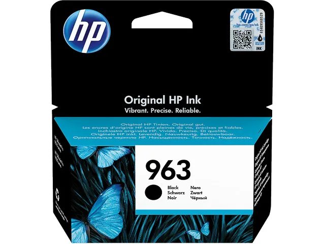HP963 - 3JA26AE#BGX HP OfficeJet  PRO 9010 - cartouche noire - Standard - 1000 pages