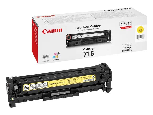 ORIGINAL Canon 2659B002 / 718Y - Toner jaune 