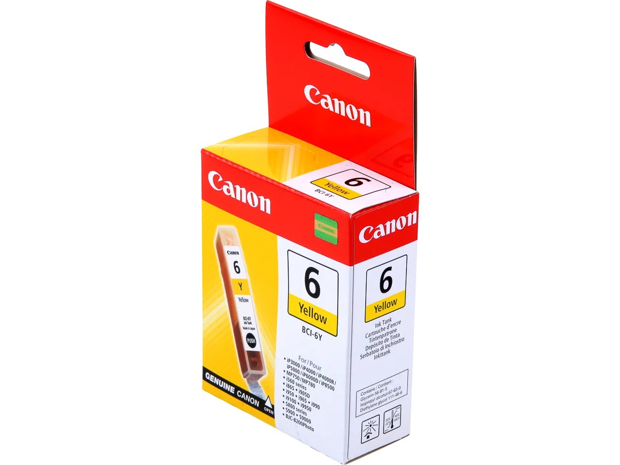 BCI6Y CANON BJC8200 - cartouche Jaune